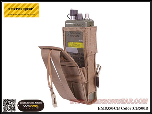 Pochette radio tactique Emersongear PRC148/152