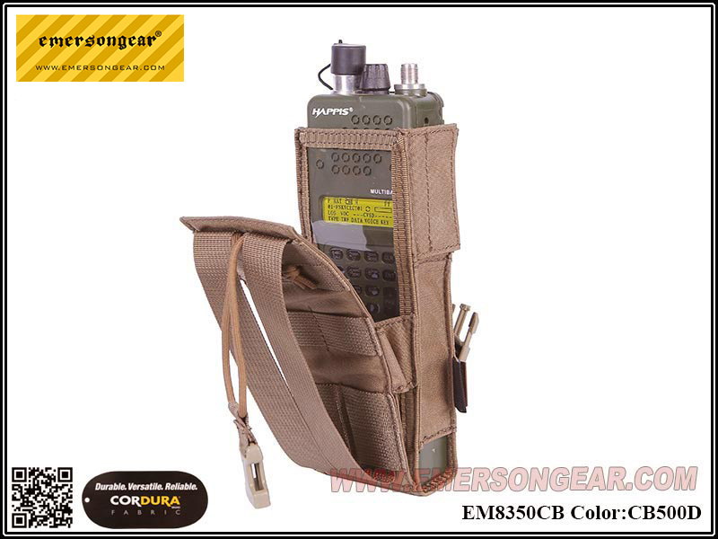 Pochette radio tactique Emersongear PRC148/152