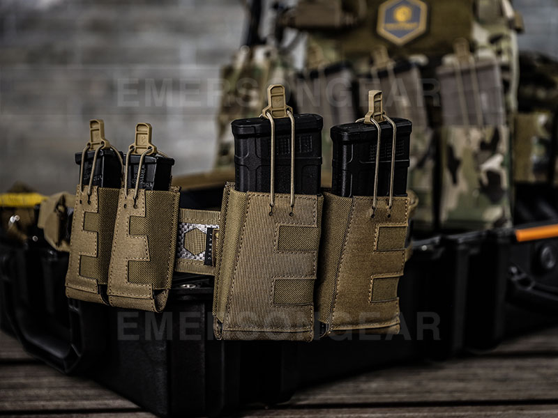 Emersongear 'V-Edge' Pochette pour chargeur de pistolet unique