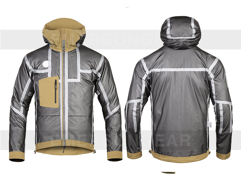 Veste imperméable Emersongear pour sports de plein air à haute intensité, indice d'étanchéité 20000+, « Otter »