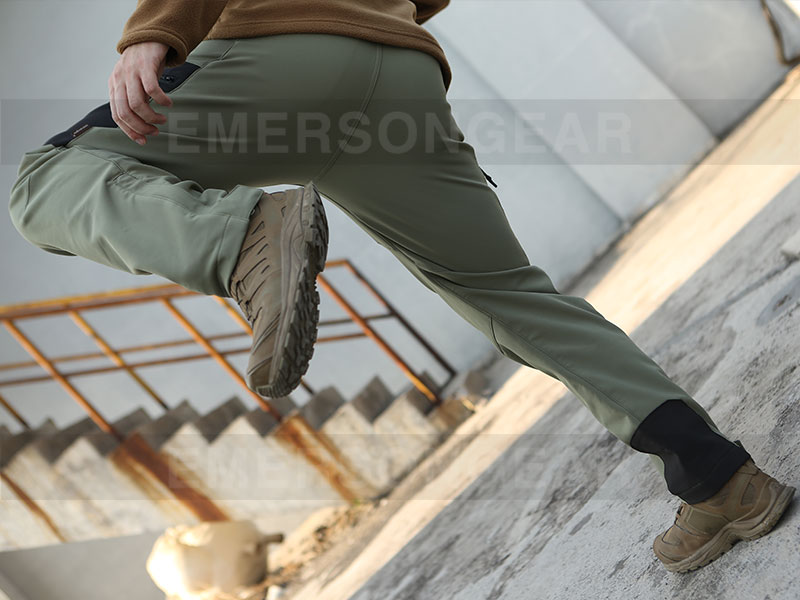 Emersongear chaud coupe-vent extérieur fonctionnel randonnée pantalon à coque souple « épaulard »