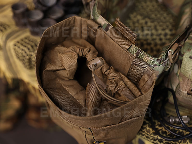 Pochette de recyclage de magazines tactiques militaires Emersongear avec style USMC