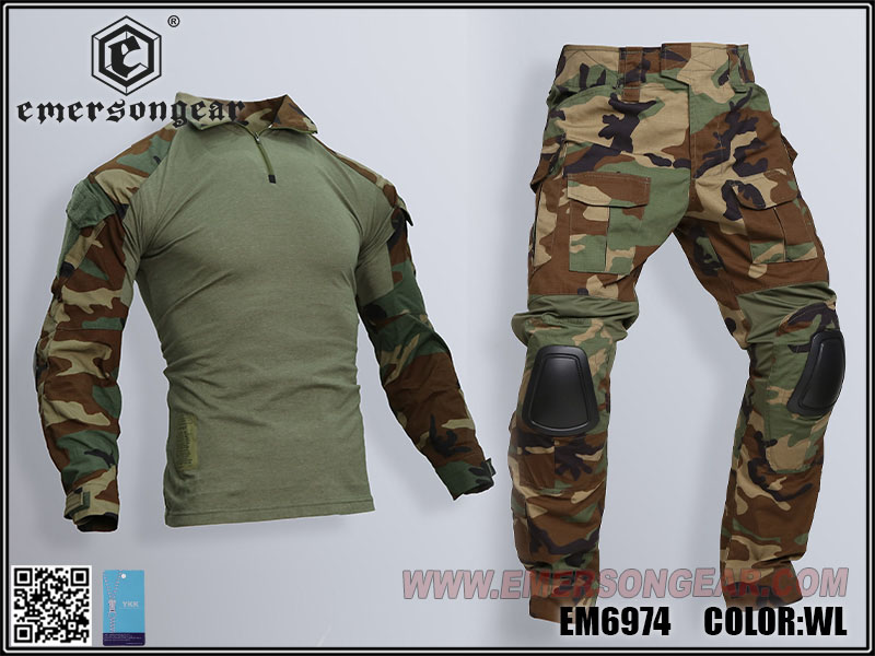 Chemise et pantalon de combat EmersonGear Gen2