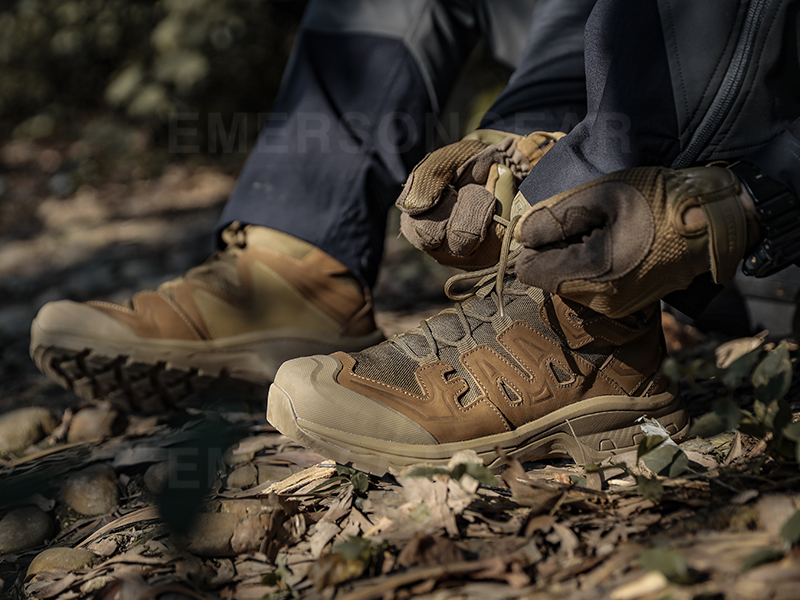 Emersongear – équipement de randonnée en plein air, bottes de combat tactiques noires (taille asiatique)