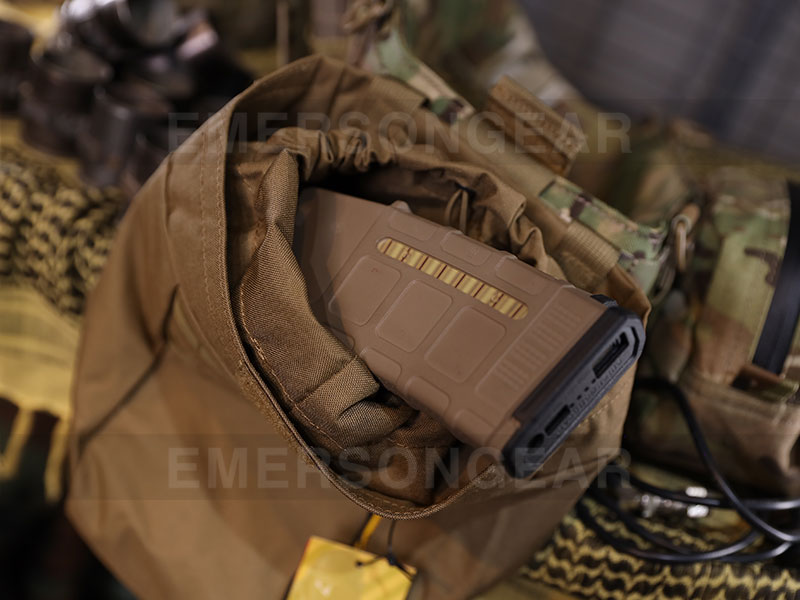 Pochette de recyclage de magazines tactiques militaires Emersongear avec style USMC