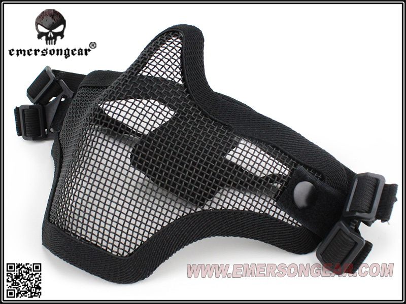 Demi-masque EmersonGear V1 Strike en acier