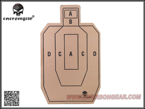 Cible de tir en papier EmersonGear -12 pouces