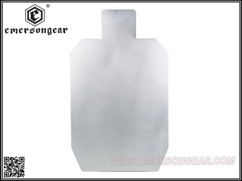 Cible de tir en aluminium EmersonGear IDPA