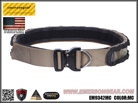 EmersonGear COBRA 1,75-2 pouces Ceinture de combat monobloc