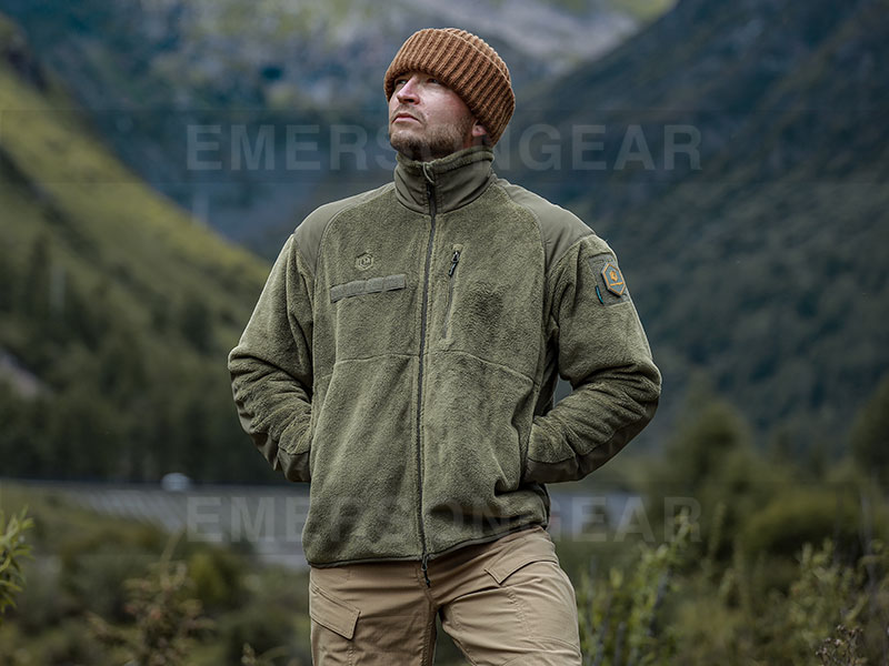 Veste thermique tactique L3 Emersongear automne randonnée et chasse 'YAK'