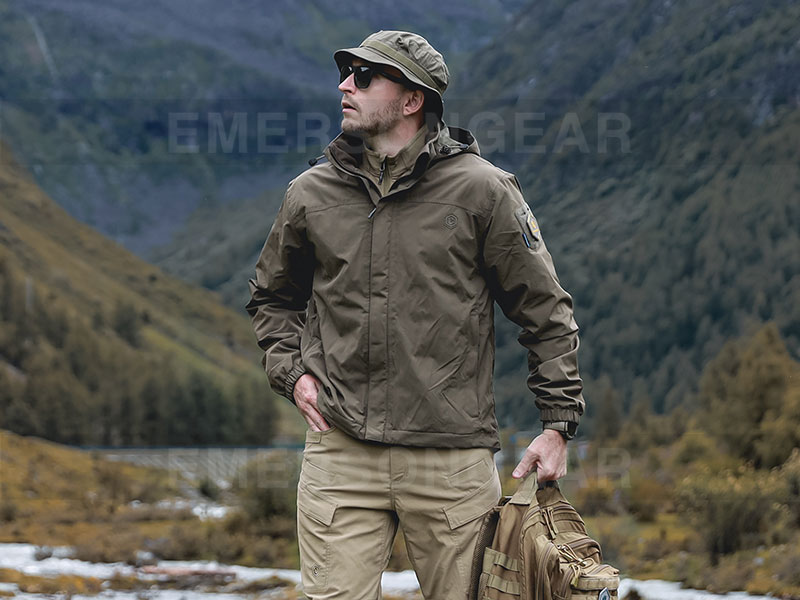 Emersongear vêtements de travail en plein air veste tactique en Nylon imperméable et respirante « Ocelot »