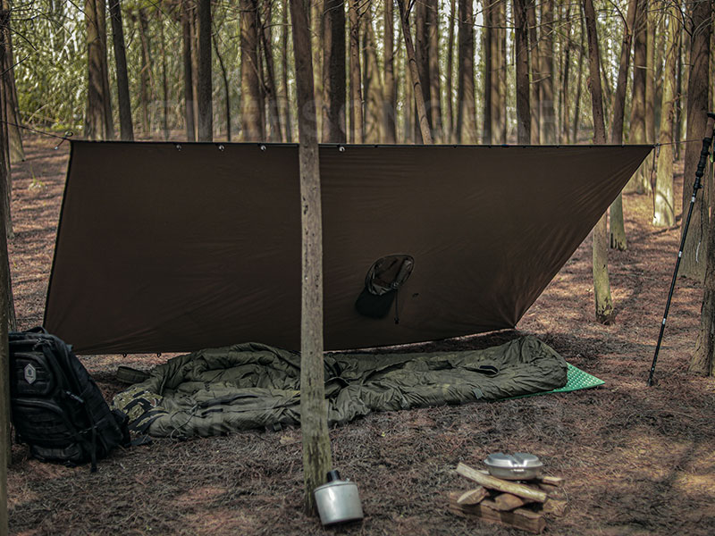 Poncho de pluie tactique à séchage rapide Emersongear Outdoor Jungle 'Wind Rider'