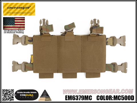 Emersongear LV Placard 5.56 Panneau de magasin triple