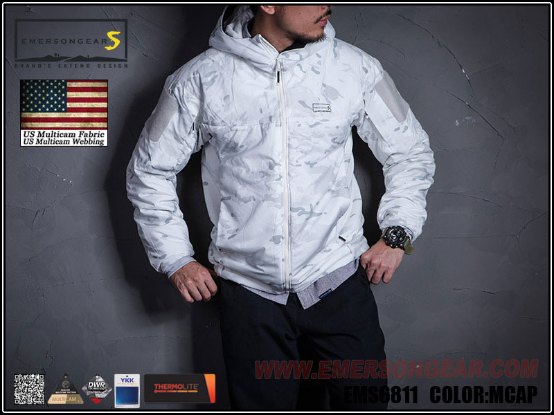 Sweat à capuche EmersonGearS QUANTUM 40D LT Cold WX