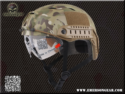 Casque/lunettes de protection EmersonGear FAST type BJ