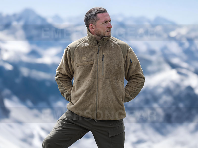 Veste thermique tactique L3 Emersongear automne randonnée et chasse 'YAK'