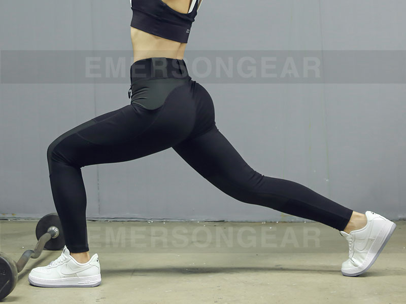 Pantalons de yoga de sport Emersongear Leggings d'entraînement tactique 'Silver Fox'