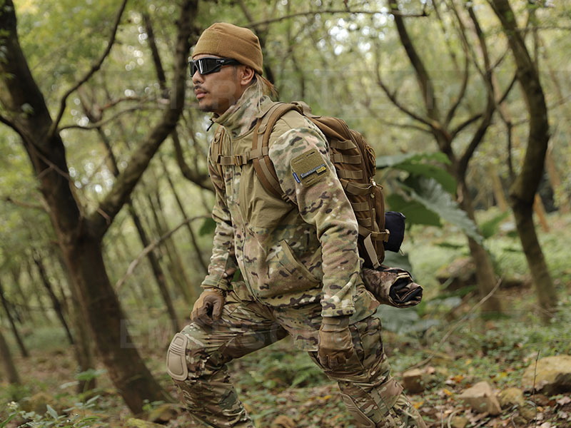 Veste polaire chaude tactique Emersongear à technologie antibactérienne 'Glaucidium'