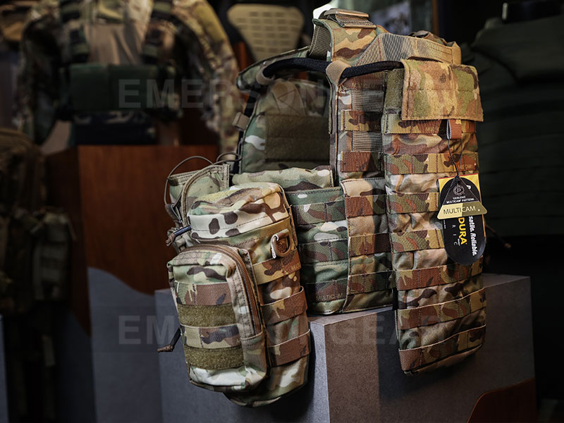 Emersongear – gilet de transport de plaques de Combat tactique militaire, Style LBT 6094A avec 3 pochettes