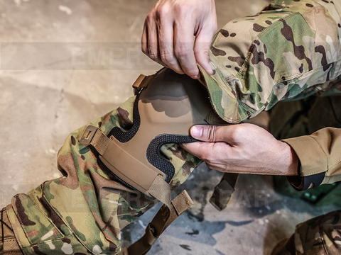 Genouillères tactiques militaires Emersongear avec mise à niveau du style ARC