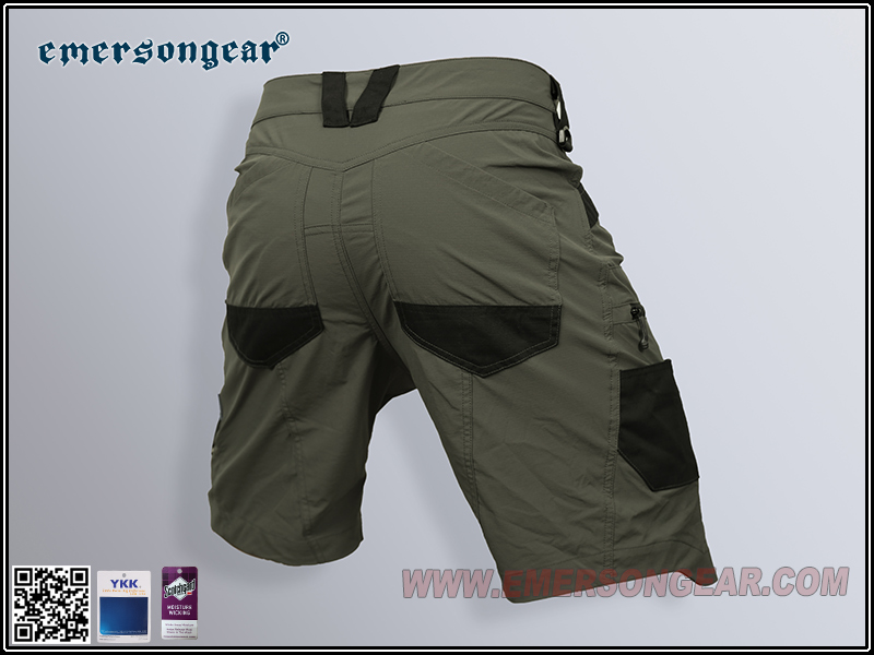 Short d'entraînement Emersongear Blue Label'mastiff'