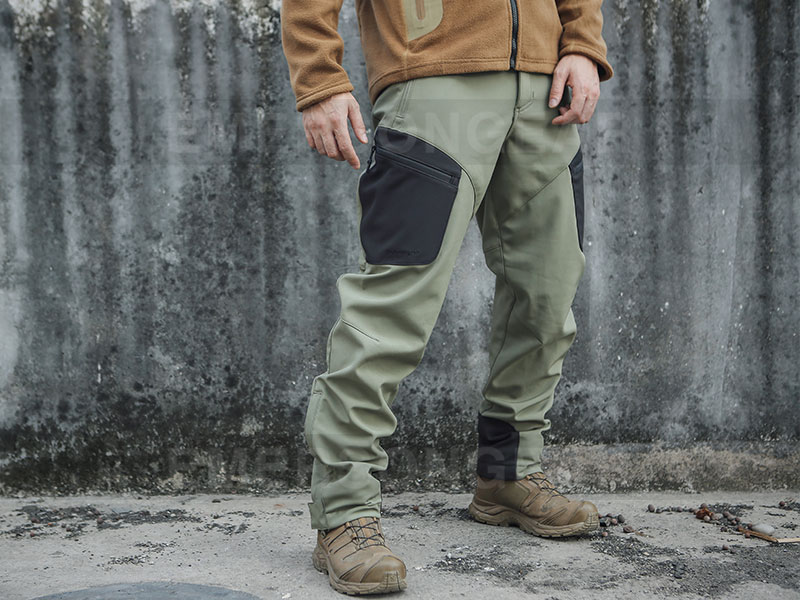 Emersongear chaud coupe-vent extérieur fonctionnel randonnée pantalon à coque souple « épaulard »