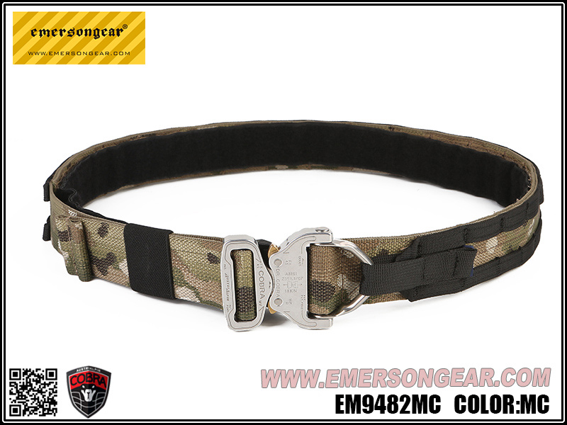 Emersongear BlueLabel 'Hurricane ' Ceinture de combat en tissage jacquard 1,75 pouces