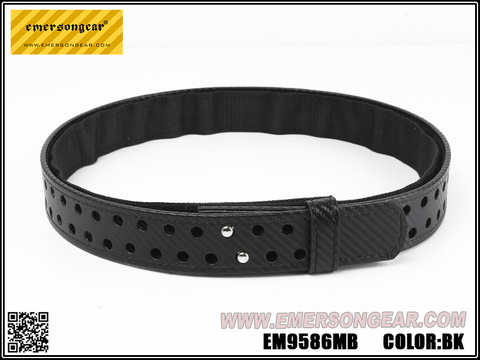 Ceinture de compétition EmersonGear ELS UTILISATION SUR IPSC et 3-GUN (Super fibre)/BK