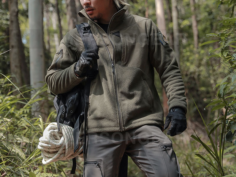 Veste polaire chaude tactique Emersongear à technologie antibactérienne 'Glaucidium'