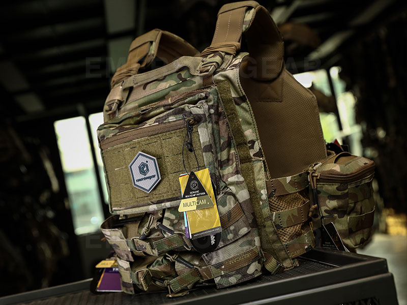 Emersongear LXB Style Bungee Pack gilet tactique pochette de panneau arrière pour gilet 420