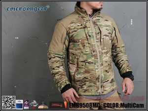 EmersonGearS BlueLabel PATRIOT LITE 'Armure claviculaire ' Couche tactique chaude et coupe-vent