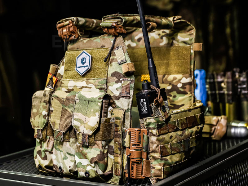 Support de plaque à dégagement rapide tactique militaire de Style Emersongear 094K