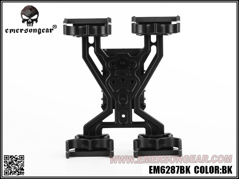 Porte-obus léger Emersongear TypeX Shortgun – Système Els