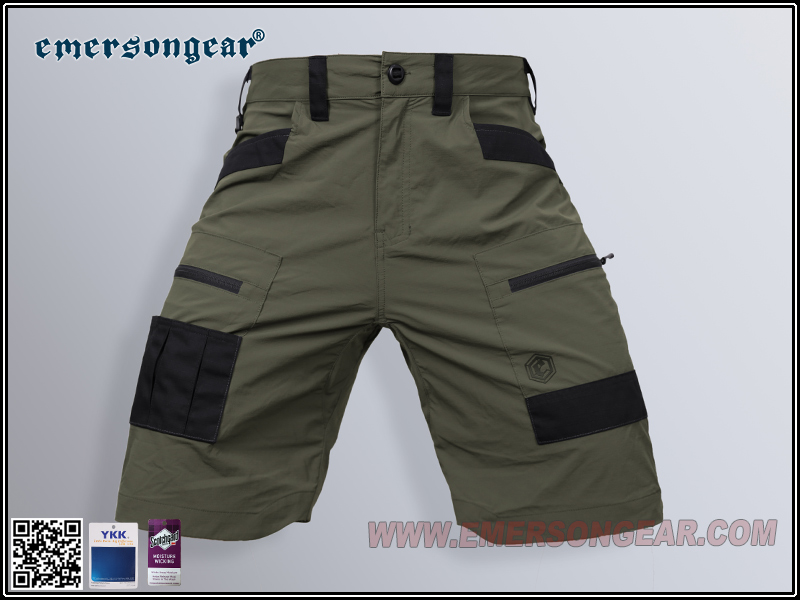 Short d'entraînement Emersongear Blue Label'mastiff'