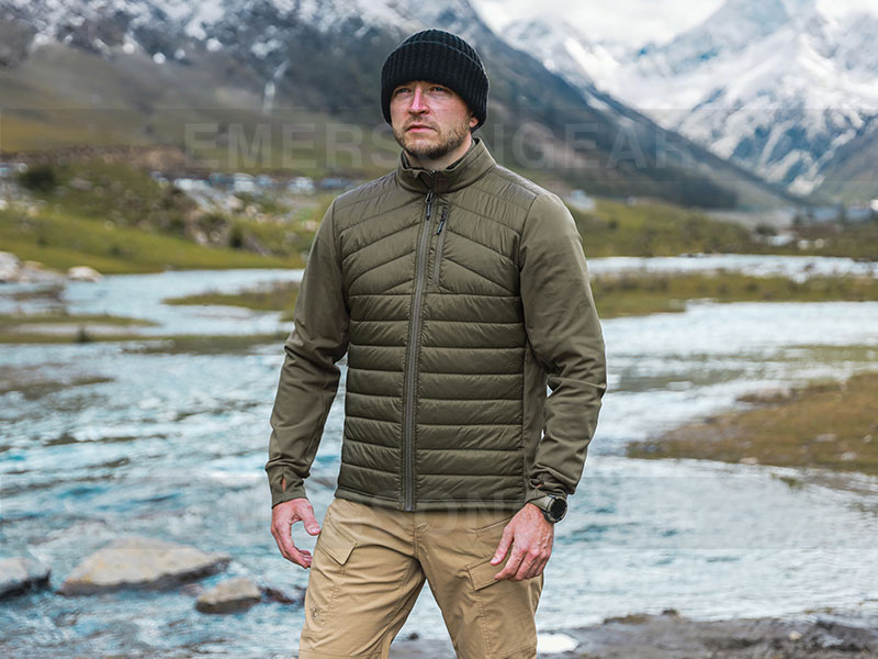 Veste thermique intermédiaire en coton Emersongear Thinsulate 3M « Snow Panther »