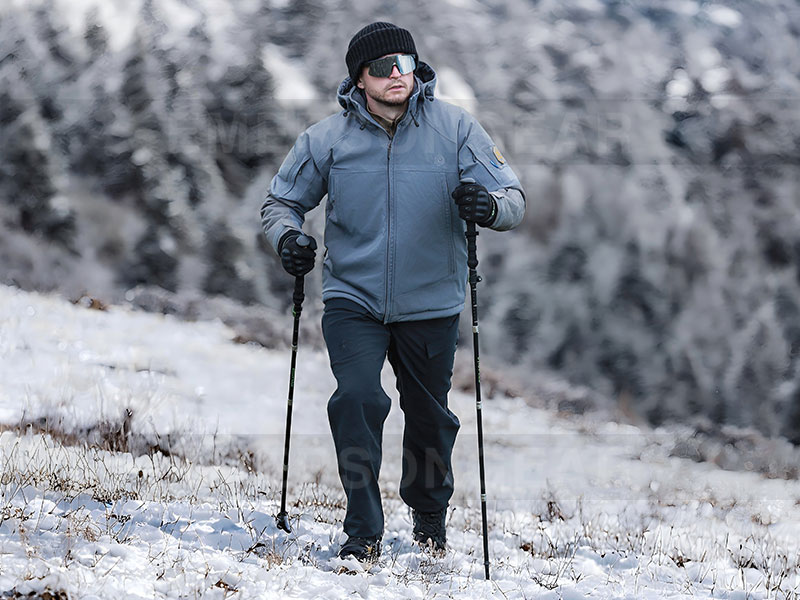 Emersongear – pantalon tactique à coque souple, chaud et confortable, « antilope »