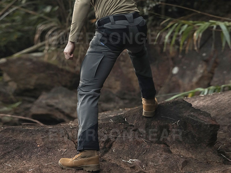 Emersongear Pantalon à coque souple coupe-vent et résistant aux rayures pour l'extérieur « Pelican »