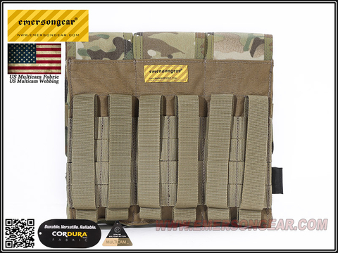 Emersongear 'battlefield'7.62 Triple pochette pour magazines