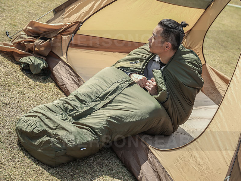 Sac de couchage polaire confortable à l'élersongistes 'Cold Peak '