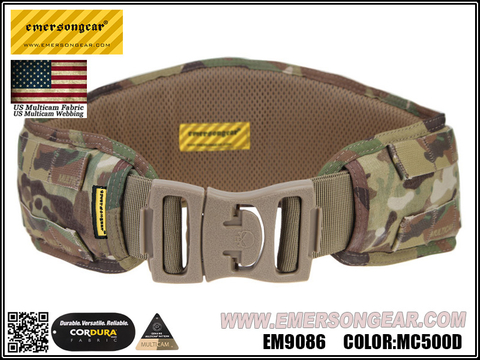 Ceinture de combat à taille Molle rembourrée EmersonGear