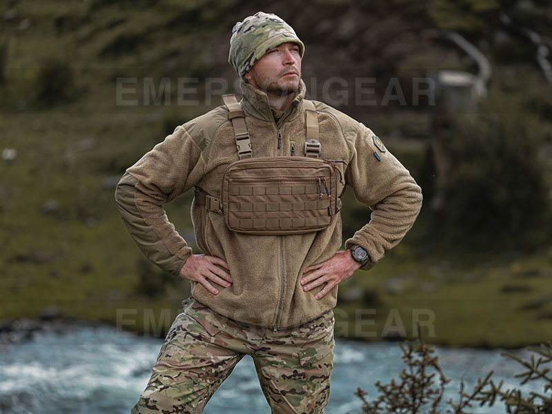 Veste thermique tactique L3 Emersongear automne randonnée et chasse 'YAK'