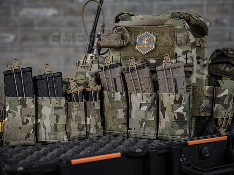 Emersongear 'V-Edge' Pochette pour chargeur de pistolet unique