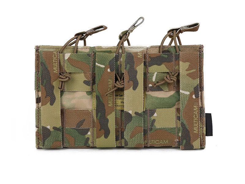 Pochette pour chargeur à triple ouverture pour fusil militaire Emersongear 5.56